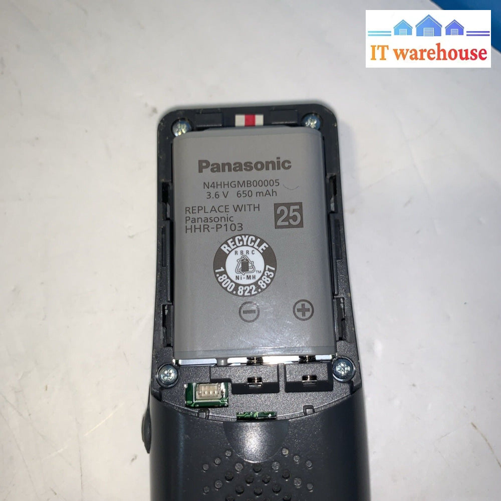 Panasonic Kx-Td7696 Ruggedized Dect Multi-Cell Cordless Phone (Bad Battery)