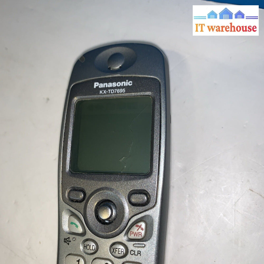 Panasonic Kx-Td7696 Ruggedized Dect Multi-Cell Cordless Phone (Bad Battery)