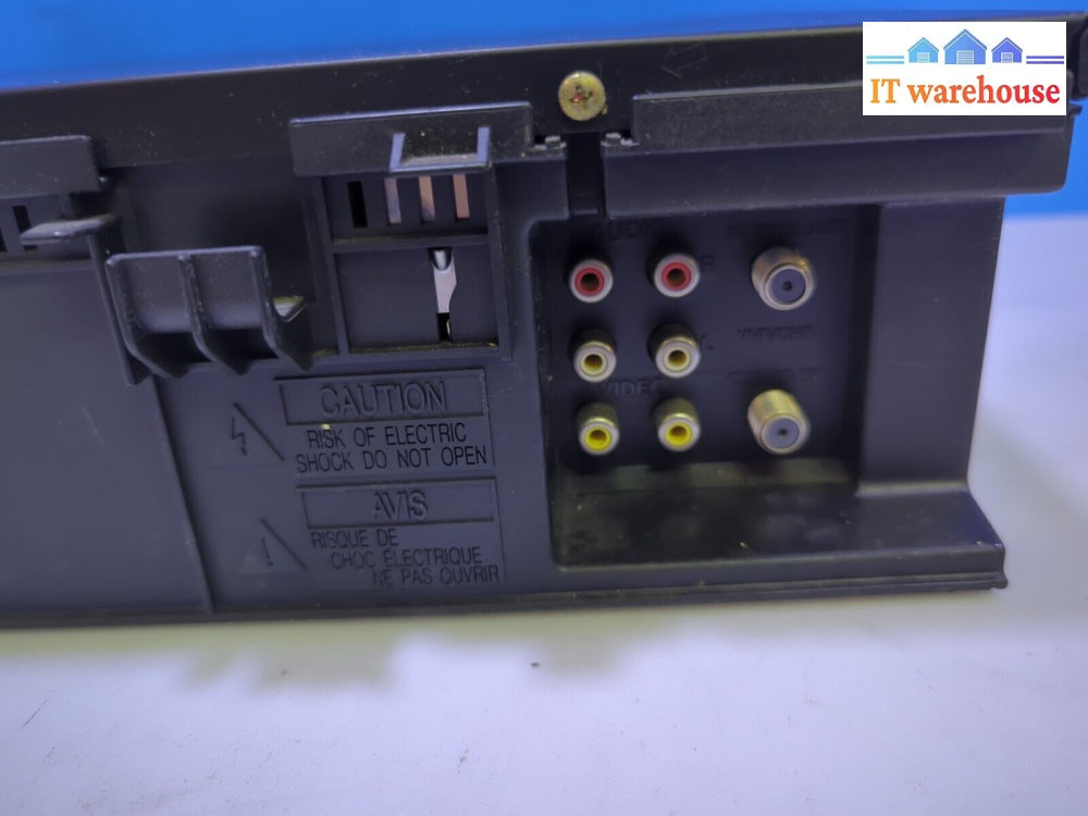 Panasonic Pv-V4521-K Vcr 4 Head Hifi Vhs Player Tested (No Remote) -