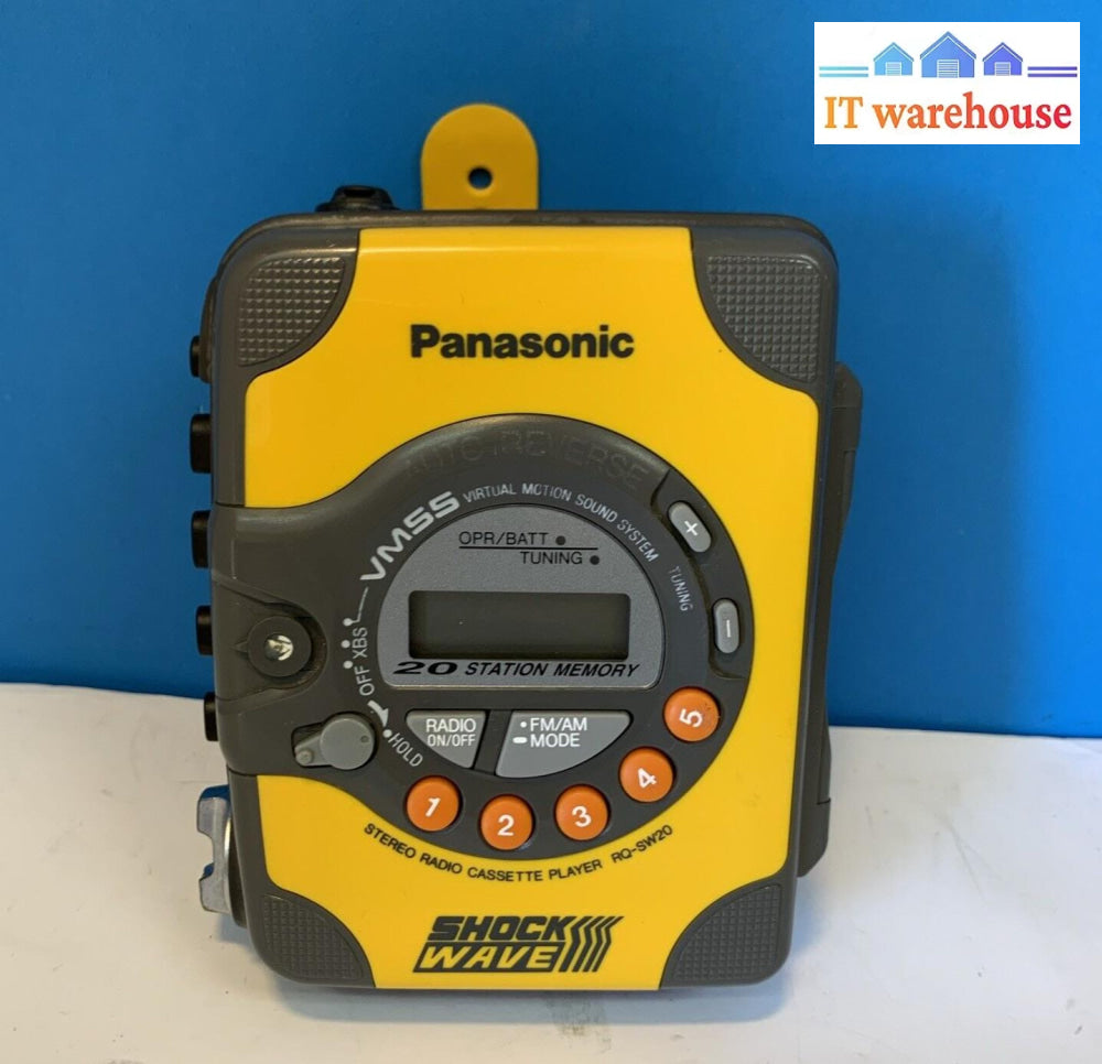 Panasonic RQ-SW20カセットウォークマン（整備品) 21bb5641ad754a949880e8479b8b4e