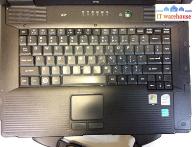 Panasonic Toughbook Cf-52 15.4’Laptop Intel C2D T7100 1.8Ghz 1Gb No Hdd Caddy