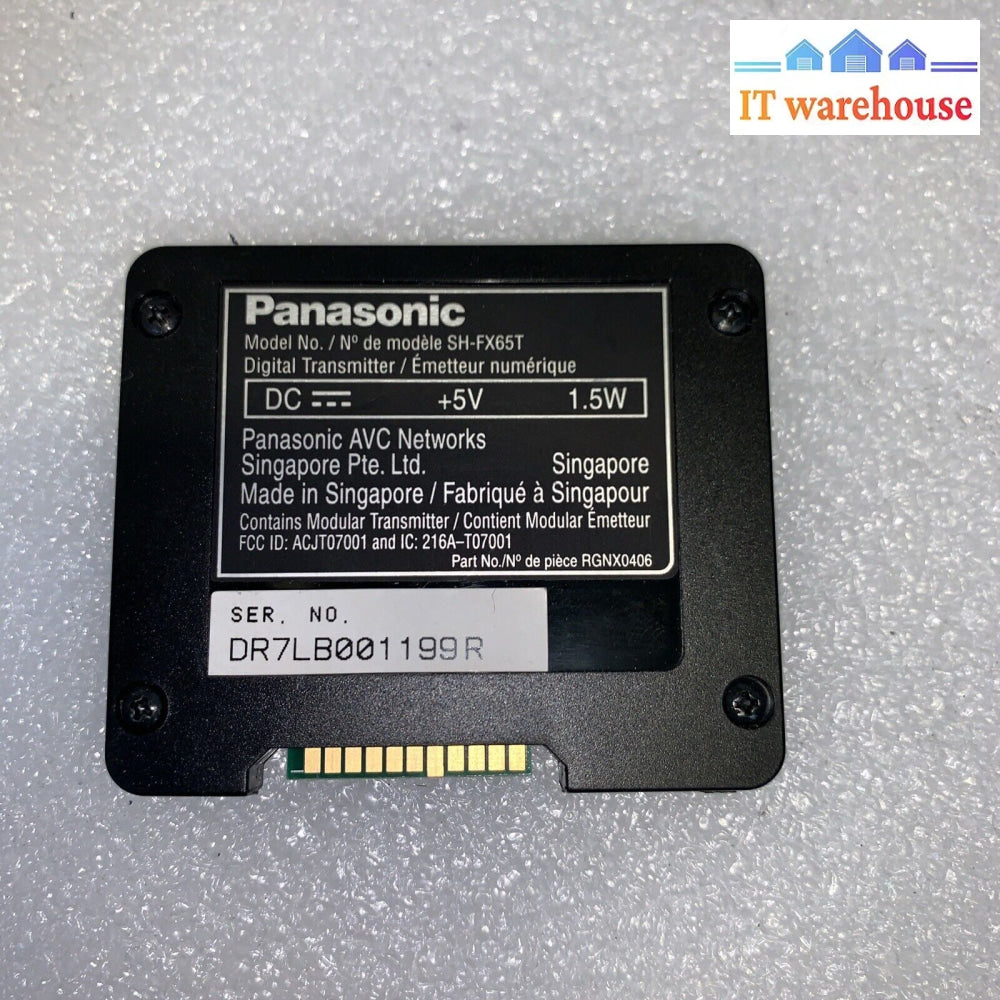 Panasonic Transmitter Sh-Fx65T For Home Theater