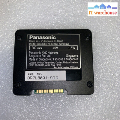 Panasonic Transmitter Sh-Fx65T For Home Theater