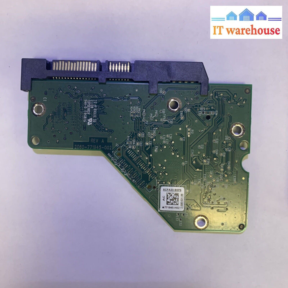 PCB only-- WD20EZRX-00D8PB0 (771945-H02) 2060-771945-002 REV A 2.0TB Sata 3.5’’