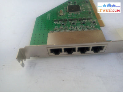 - Pelco 6870R5481Aa Dx8100 Series 4-Port Ethernet Card