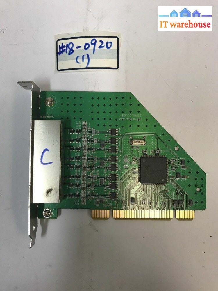 - Pelco 6870R5481Aa Dx8100 Series 4-Port Ethernet Card