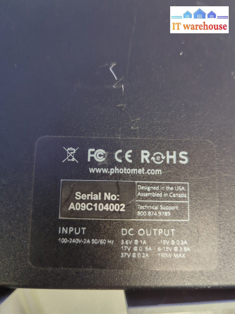 Photometrics Evolve EMCCD Camera 25-519-033 (IEEE1394) W/Power Supply -AS IS