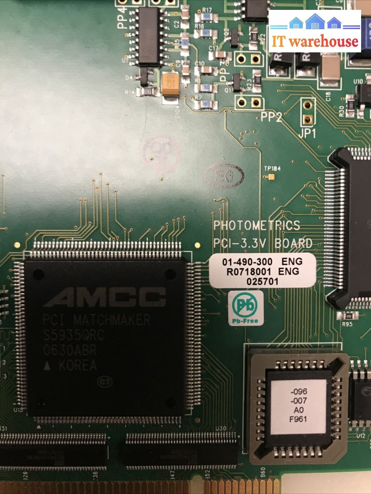 Photometrics Pci-3.3V Board Card 01-490-300 R0718001 Eng