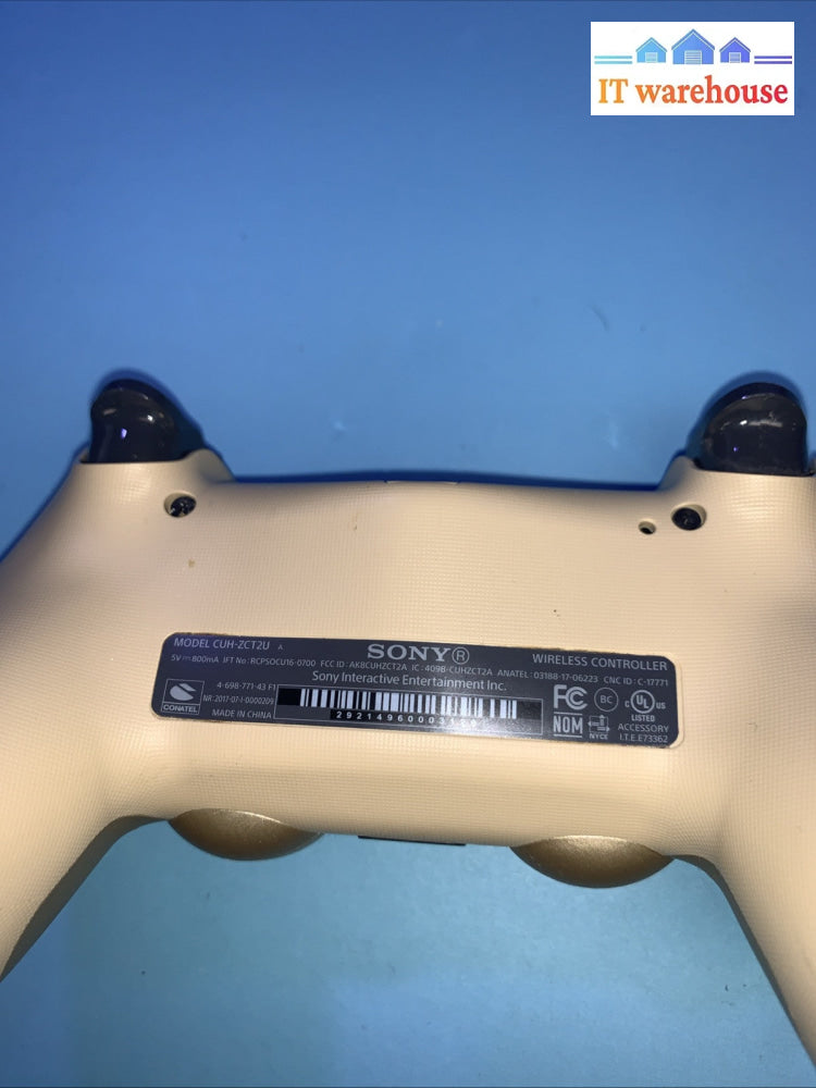 PlayStation 4 DualShock Wireless Controller - Gold