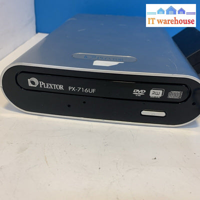 Plextor PX-716UF External Dual Layer DVD/CD Rewritable Drive Burner