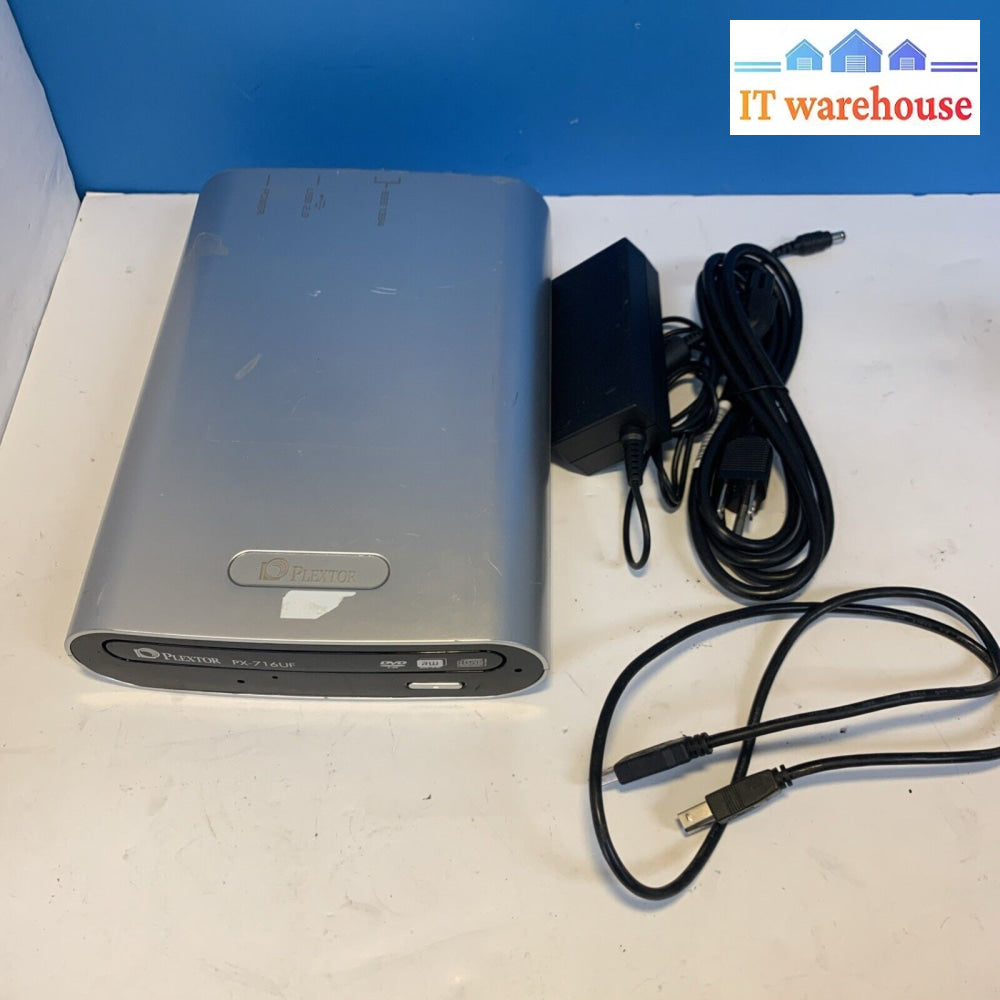 Plextor PX-716UF External Dual Layer DVD/CD Rewritable Drive Burner