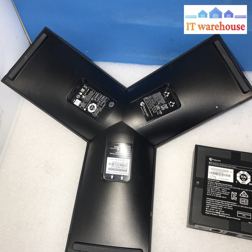 Polycom Realpresence Trio 8800 Conference Phones + Visual