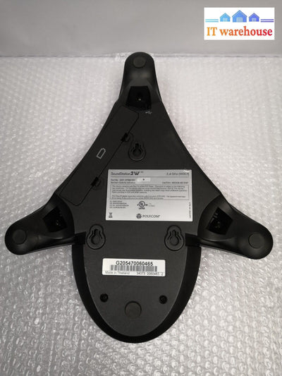 - Polycom Soundstation 2W Phone Base 2201-07880-001 W/Ac Adapter