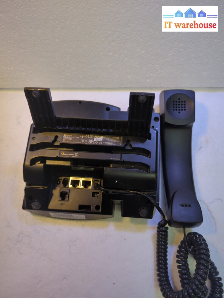 - Polycom Vvx 411 Gigabit Poe 12-Line Ip Phone Black Tested (No Charger)