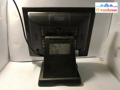 - Pos-X Evo-Tp1 15’ Touch Screen Pos Pc (Atom 1.6Ghz Cpu/1G/16G Ssd/No Os)