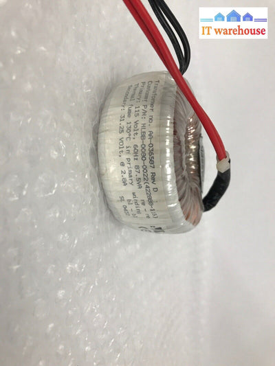Powertronix 422888-115 Power Transformer Hlbb-0080-0022 115V In 31.25V Out