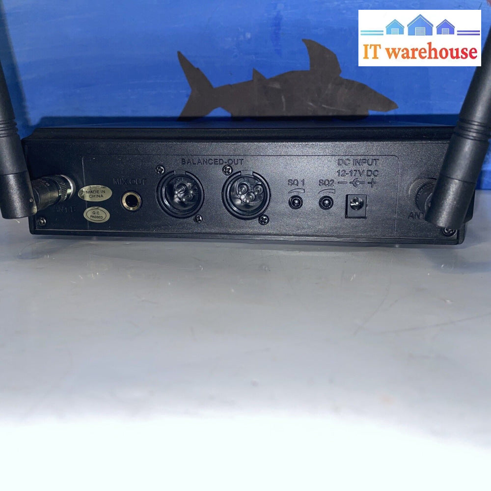 Pyle Pdwm3300 Dual Channel Uhf Wireless Microphone System