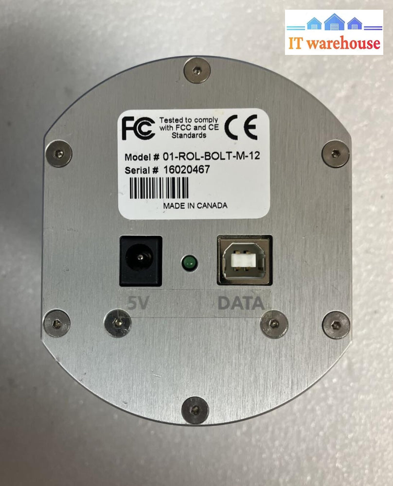 Qimaging Rolera-Bolt Scientific Cmos Lab Camera Model # 01-Rol-Bolt-M-12 ~