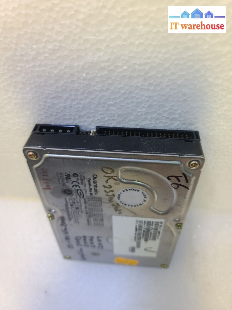 - Quantum Fireball Plus As 20.5Gb 7.2K Ata 3.5’’ Ide Hdd Qmp20000As-A Tested