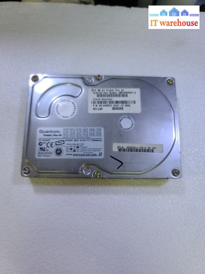 - Quantum Qmp20000As-A 20.5Gb At Fireball Plus As 3. 5’ Ide Hard Drive Tested