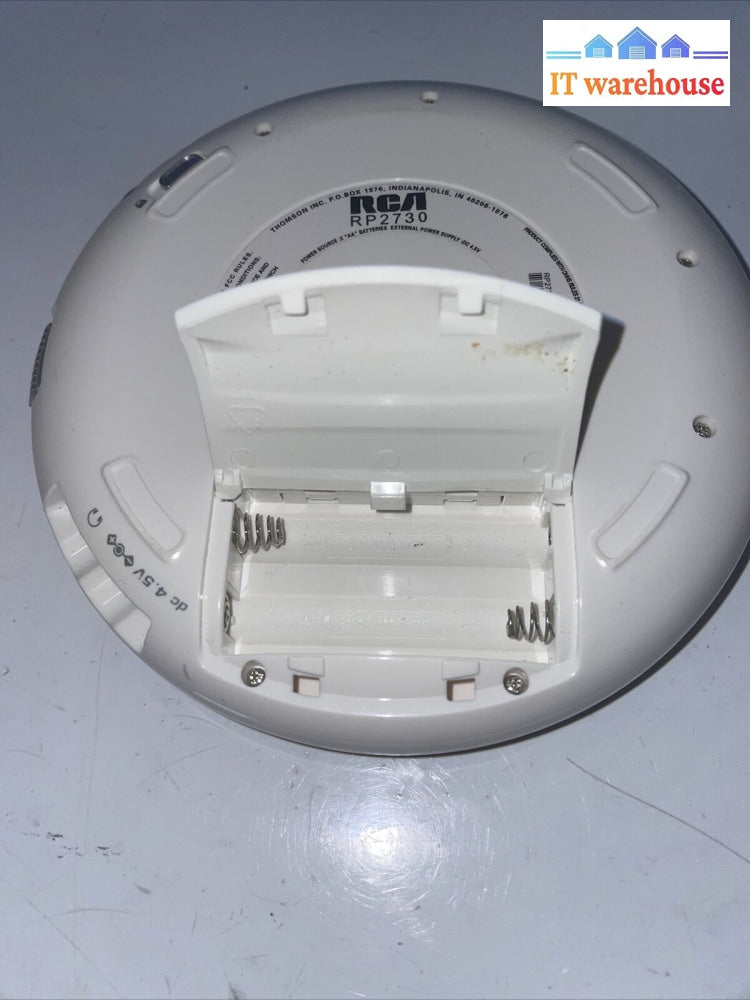 Rca Rp2730 Portable Cd Player With Fm Stereo Radio