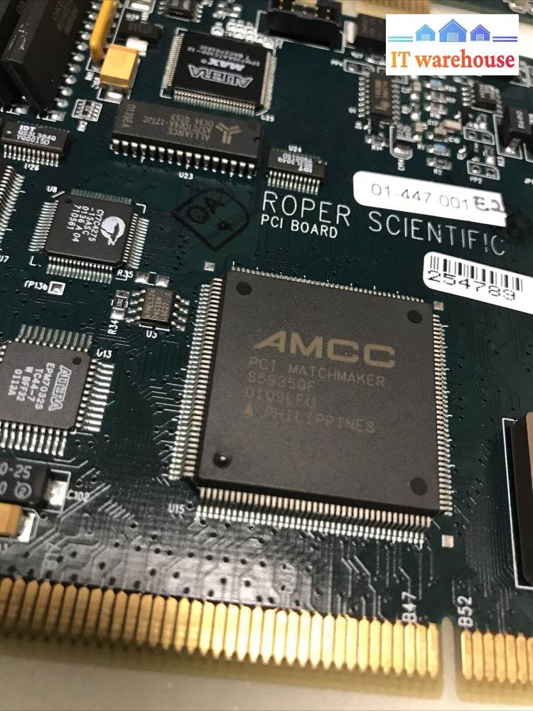 Roper Scientific Pci Interface Board 01-447-001 E2
