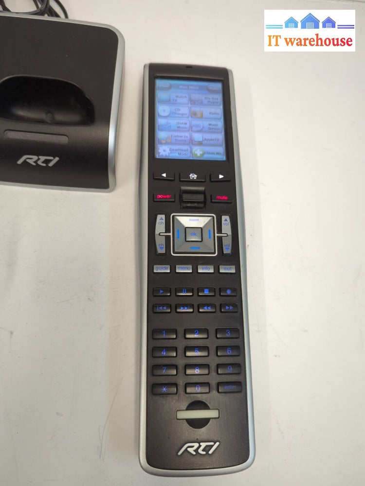 RTI T2-C Remote Control w/Charging Station & AC Adapter (Good Battery)