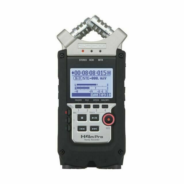 🔥 Zoom H4n Pro Handy Recorder - Portable 4-Track Digital Recorder