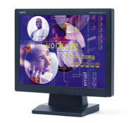 🎸 NEC MultiSync LCD1555V-BK 15 inch LCD Monitor VGA D-Sub Display Black