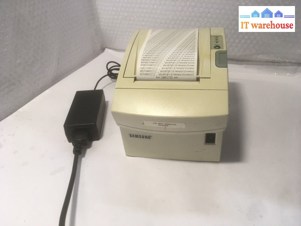 + Samsung Bixolon SRP-350 Thermal POS Receipt Printer Parallel SRP-350P W/ AC