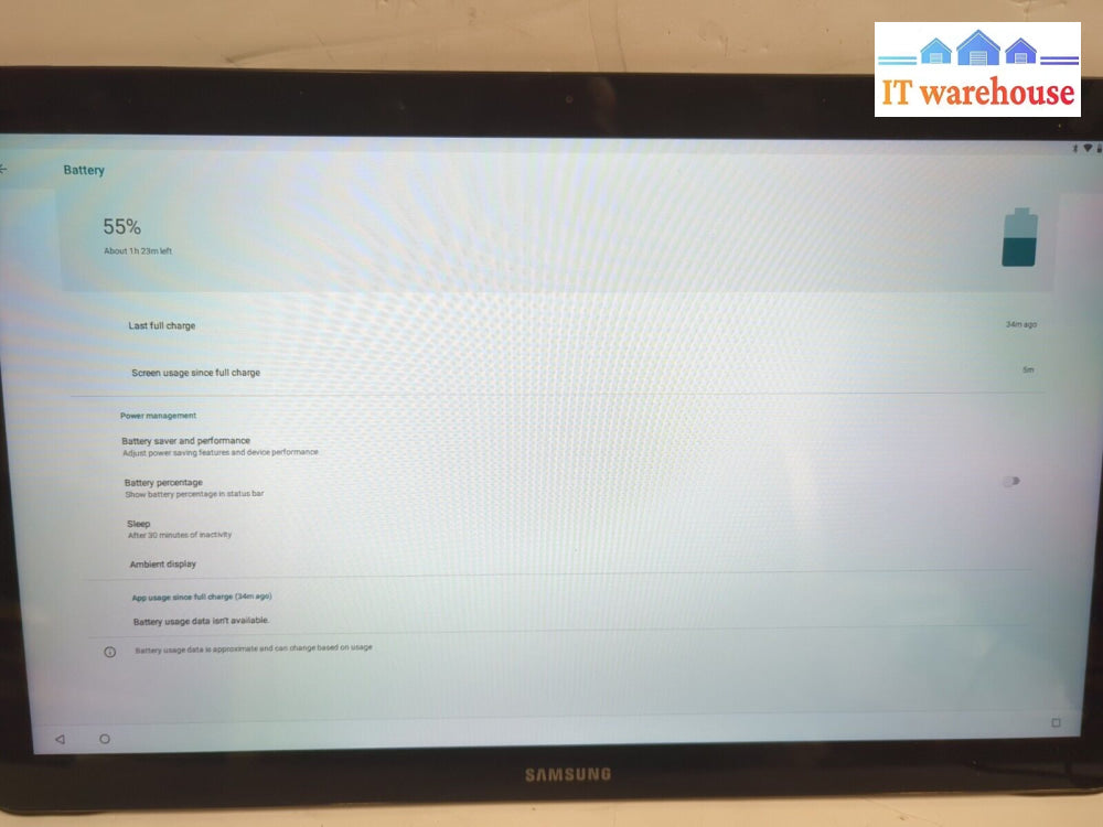 Samsung Galaxy View SM-T670 18.4 inch/32GB/Wi-Fi/AC / Working Battery/OS 8.1