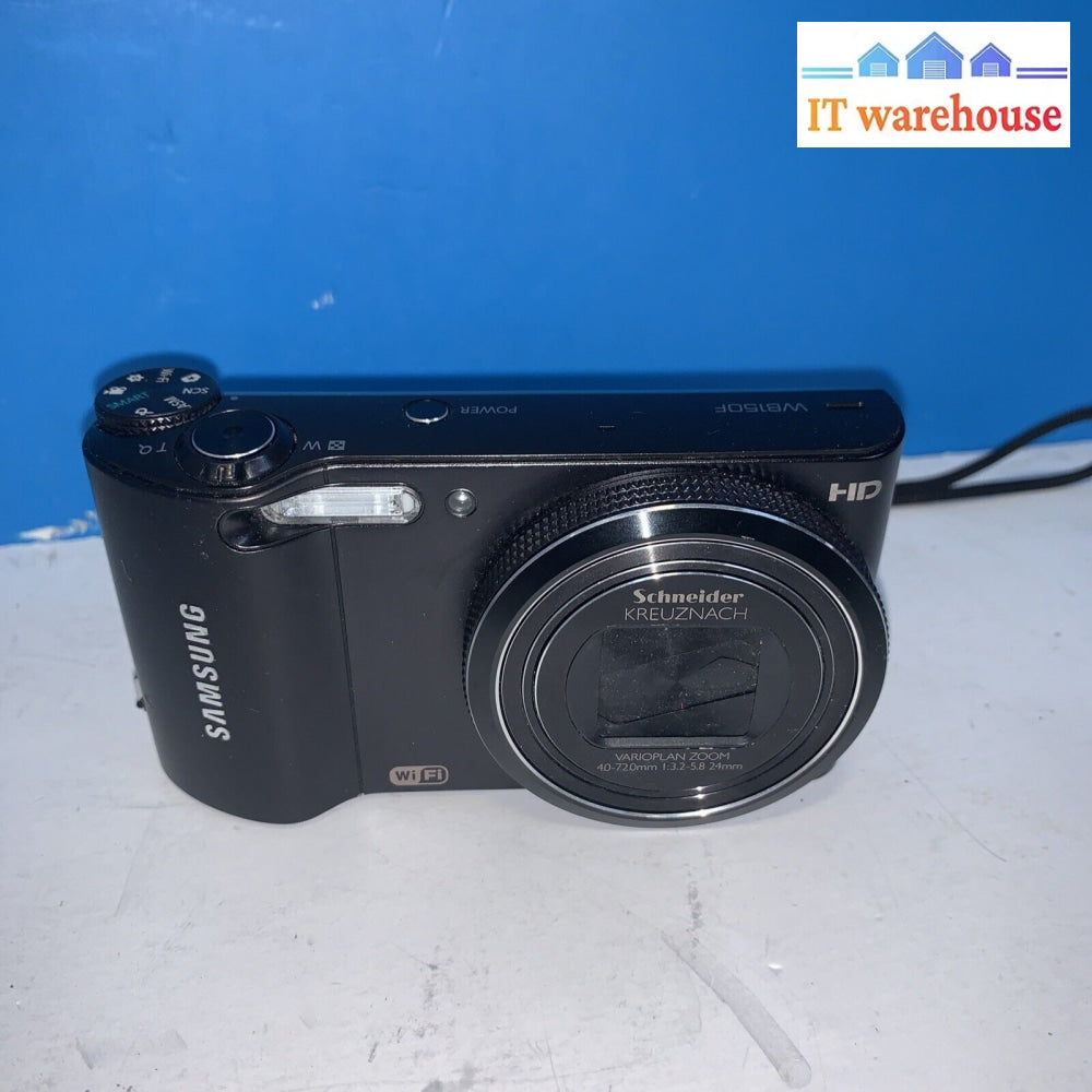 Samsung WB150F WB-Series 14.2MP 18x Wi-Fi Digital Camera Black