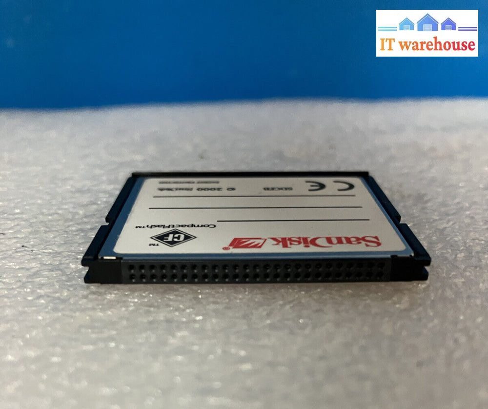 ~ Sandisk Sdcfb -256-A10 Ordinal 256Mb Compact Flash Memory Card Type I