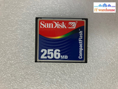 ~ Sandisk Sdcfb -256-A10 Ordinal 256Mb Compact Flash Memory Card Type I