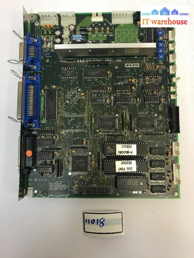 - Sato Rj1741100 / K43-02-Cont M-8400Rv Original Print Engine System Board