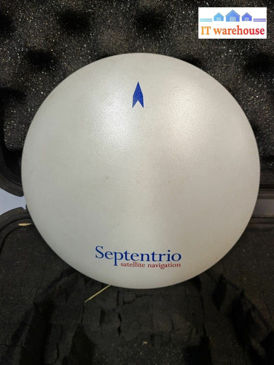 - Septentrio Satellite Navigation Gps Antenna At1675-29S Polant_Gg Survey W/Case