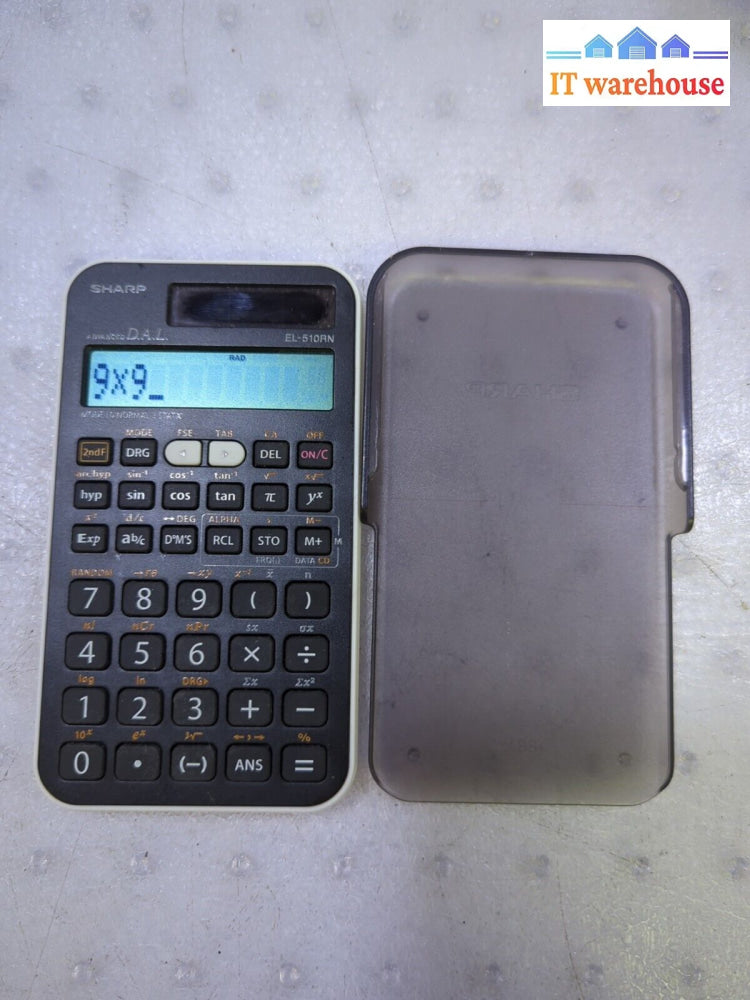 - Sharp Advanced D. A. L. El-510Rn Scientific Calculator Tested