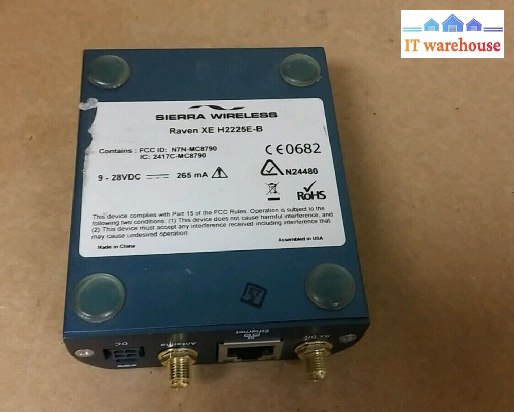 Sierra Wireless Raven Xe H2225E-B With Antenna No Power Supply / Antenna