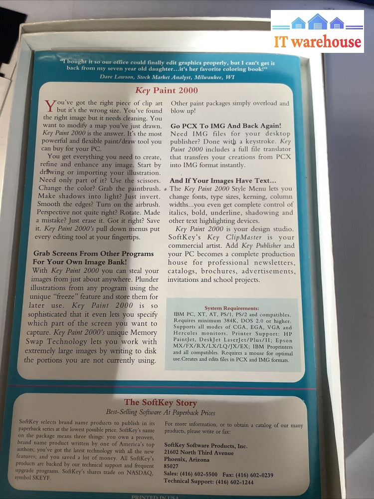 Softkey Key Paint 2000