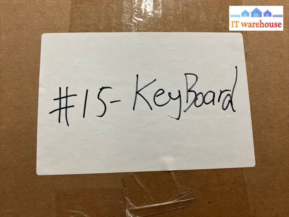 Solidus Peripherals KU-2971 KBS224EN-USB-BL Keyboard 9-Pin RS232 Serial Port ~