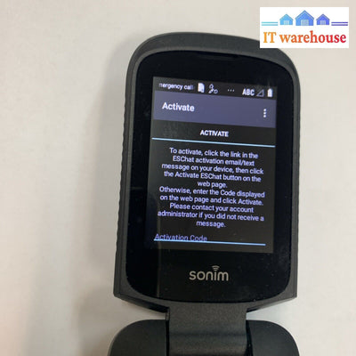 Sonim XP3 XP3800 8GB Black cell phone-- unlocked