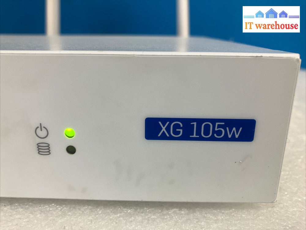 Sophos Xg 105W Vga 4-Port Network Security Appliance With Antenna & Ac Adapter ~