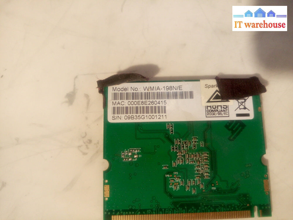 - Sparklan Wmia-198N/E High Power Wireless Mini Pci