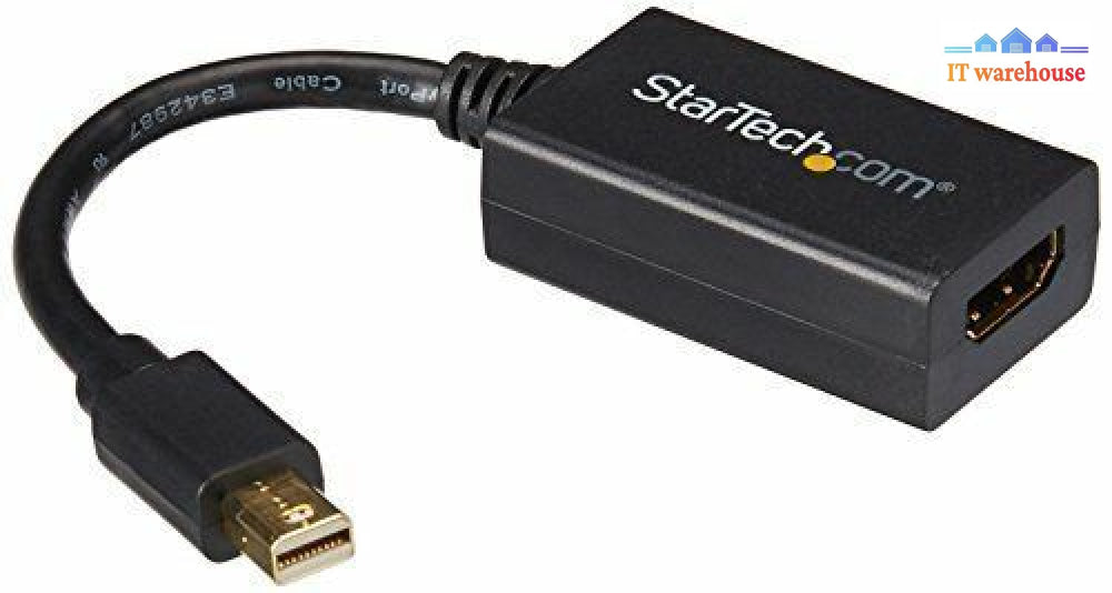 Startech.com Mdp2Hdmi Mini Displayport To Hdmi Video Adapter Converter