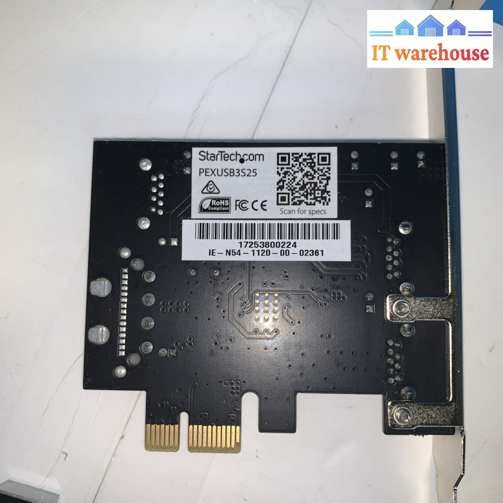 Startech.com Pexusb314A2V2 4-Port Usb Pcie Card - 10Gbps 3.1/3.2 Gen 2