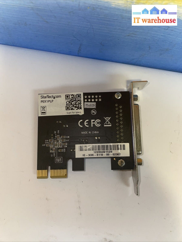 Startech Pex1Plp Pci-E Parallel Printer Card Low Profile