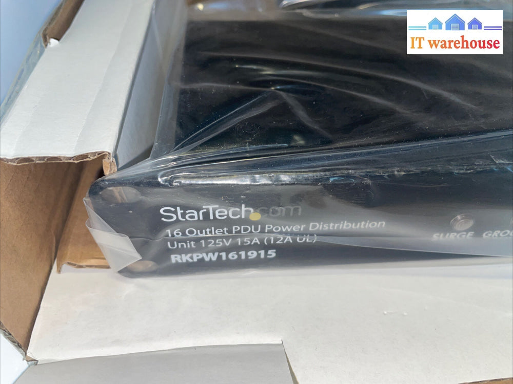 Startech Rackmount 16 Outlet Pdu Power Distribution Unit Rkpw161915