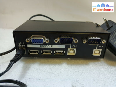 - Startech Starview 2-Port Usb Kvm Switch Sv231Usb With Adapter