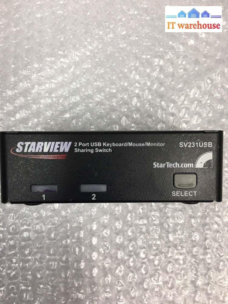 - Startech Sv231Usb 2-Port Usb Kvm Switch W/ Adapter @@@
