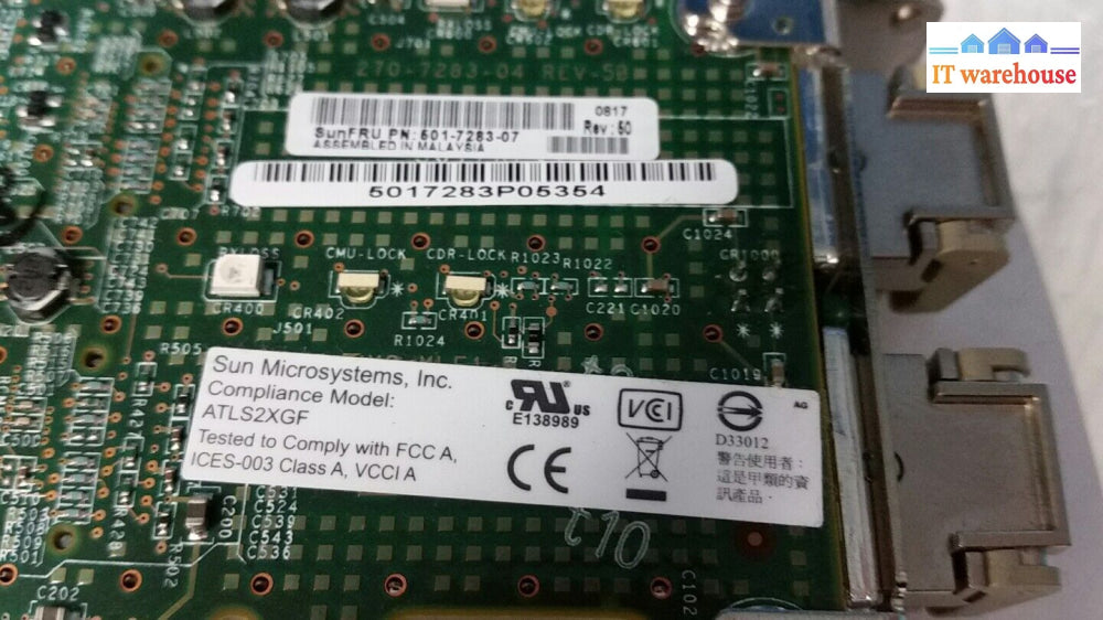 Sun Atls2Gf Sunfru Pn 501-7283-07 Card